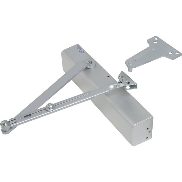 Yale® Heavy Duty Door Closer, Grade 1, Ada, Aluminum, 689, Adjustable Size 1-6