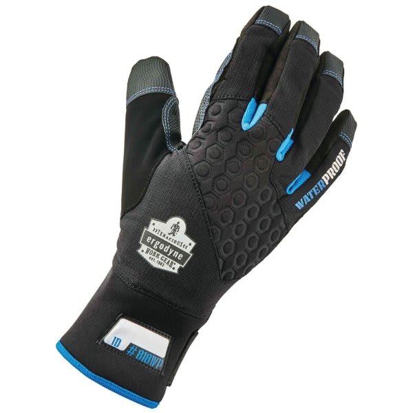 Ergodyne® Performance Thermal Waterproof Utility Gloves, Style 818wp, L