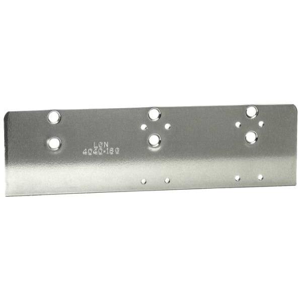 Lcn® Drop Plate Only, Narrow Top Rail Or Flush Ceiling, Aluminum/689 Finish