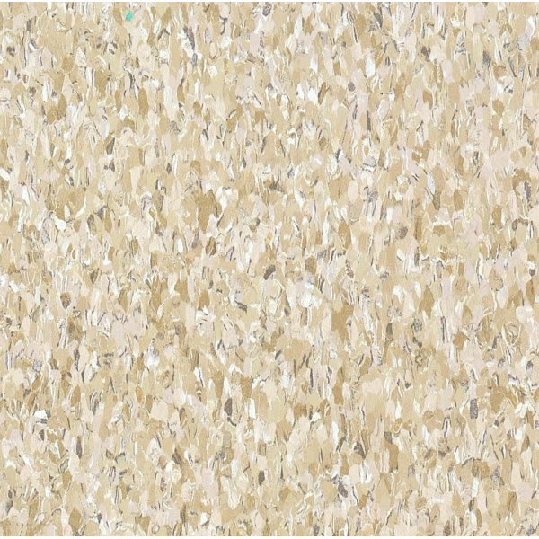 Armstrong Excelon Cottage Tan Vinyl Dry-Back Floor Tile, 12 In. X 12 In., Case Of 45