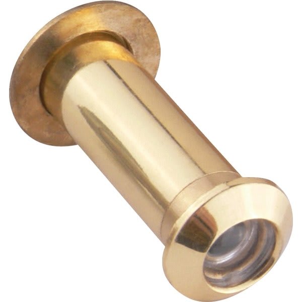 5.5-Inch Door Knocker With Viewer – Satin Nickel Finish – Model #32438 By Harney