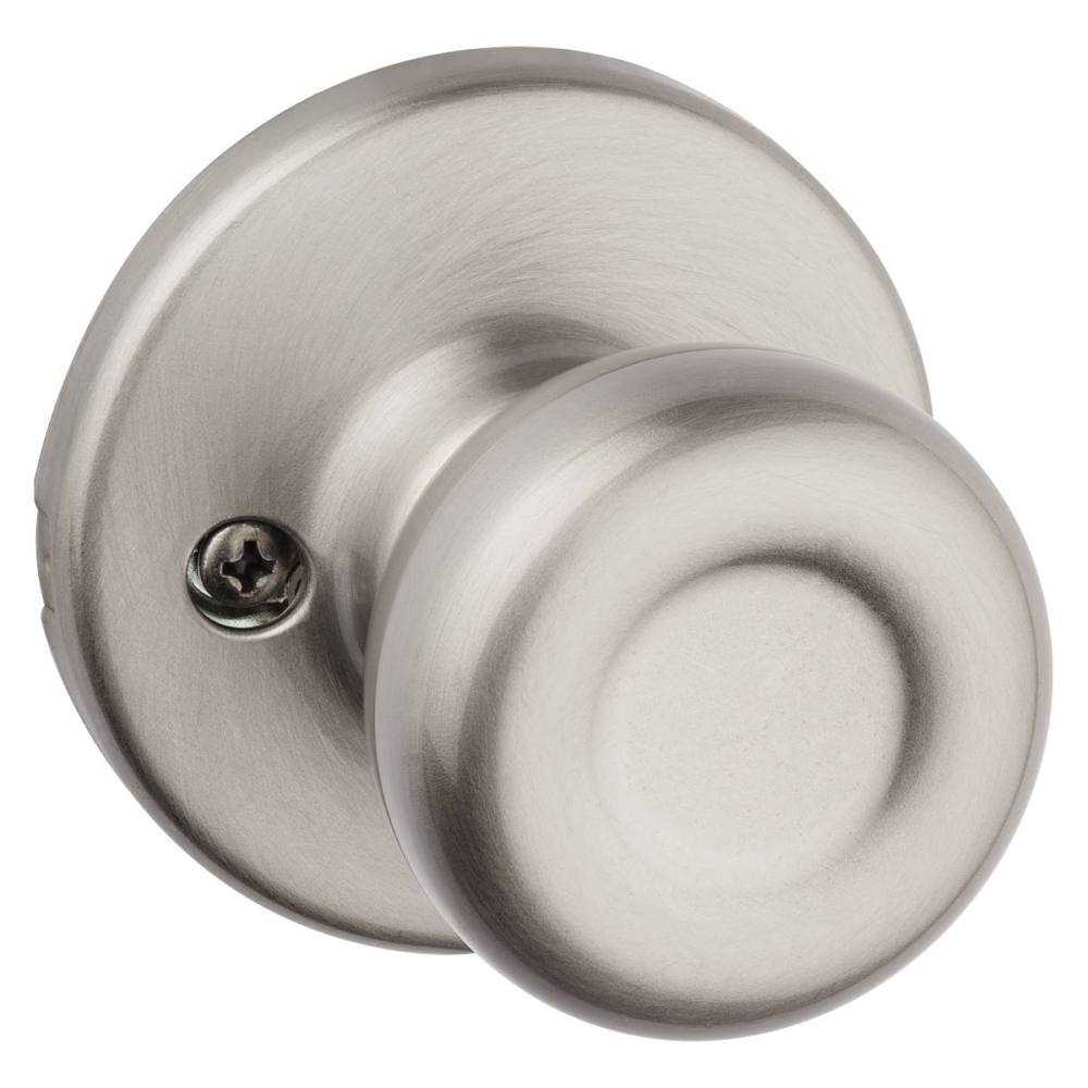 Kwikset Tylo Satin Nickel Hall/Closet Passage Door Knob