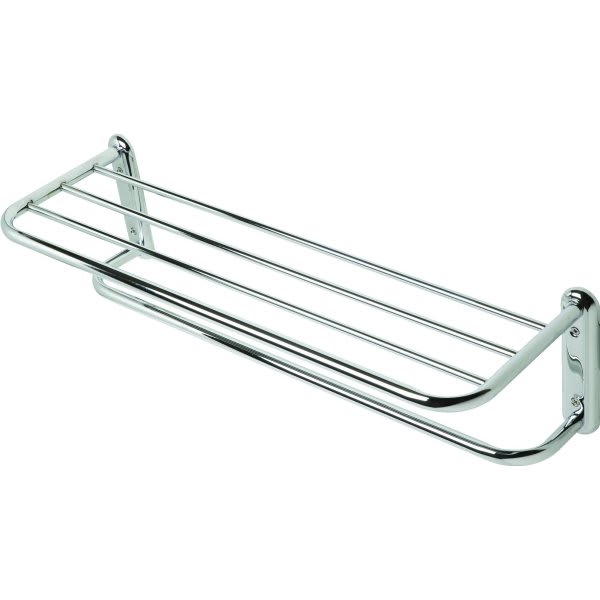 Seasons® Andes™ Polished Chrome Towel Shelf And Bar