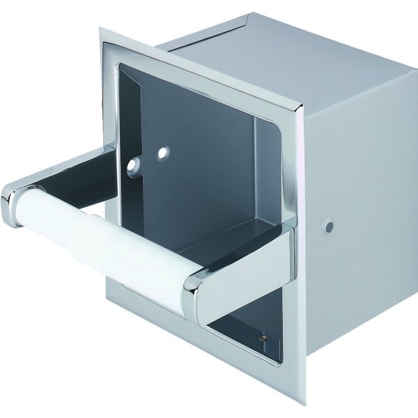 Seasons® Andes™ Deep Recessed Toilet Paper Holder In Polished Chrome
