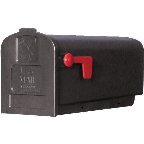 Gibraltar Mailboxes City Classic Steel Vertical Wall Mount Mailbox In Black Hd Supply