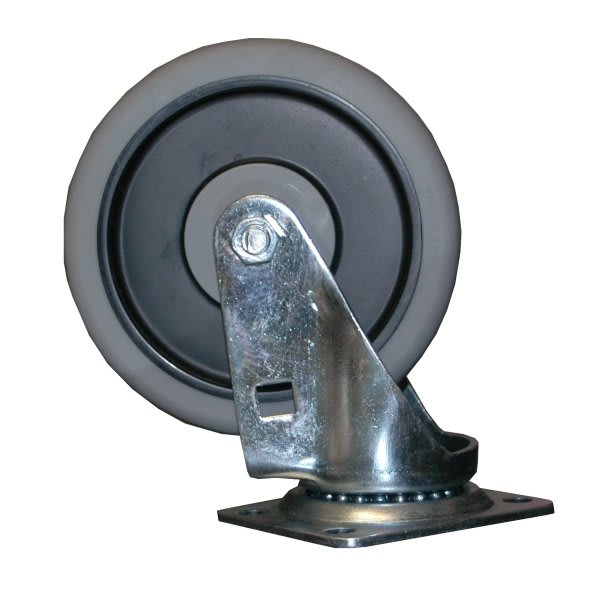 Rubbermaid Commercial 5 Inch Hd Swivel Caster W/ Spacer For Rubbermaid Commercial Utility Cart