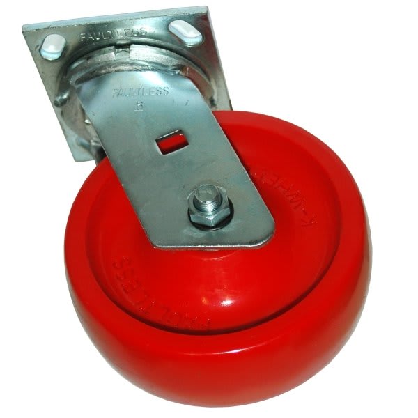Rubbermaid Commercial 6 Inch Swivel Plate Caster For Rubbermaid Commercial Towable Utility Truck