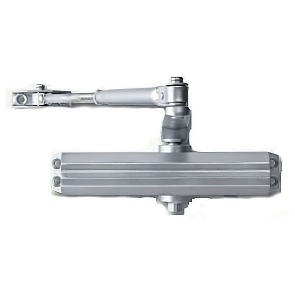 Shield Security® Light Commercial Door Closer Size 4, Aluminum HD Supply