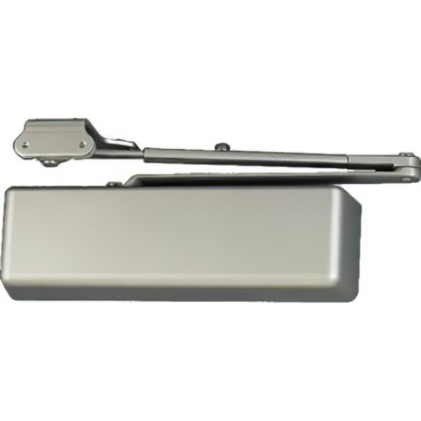 Shield Security® Light Commercial Door Closer Size 4, Aluminum HD Supply