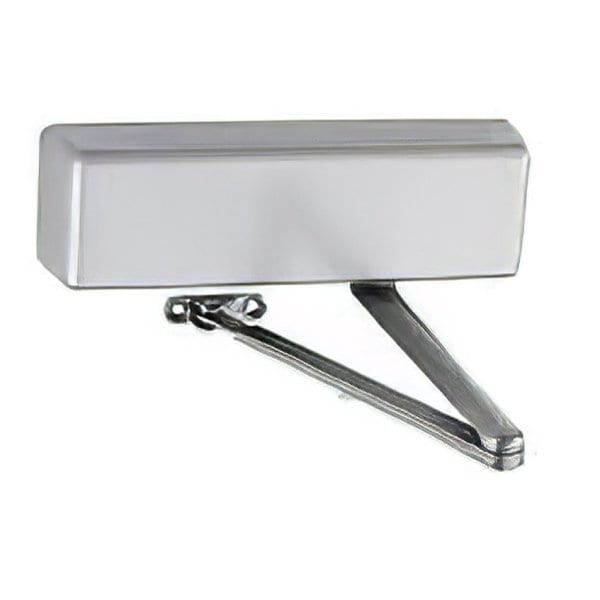 Shield Security® Size 4 HeavyDuty Hydraulic Door Closer, Aluminum HD