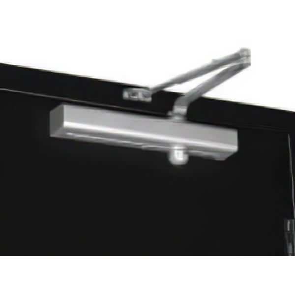 Shield Security® Light Commercial Door Closer Size 3, Aluminum HD Supply