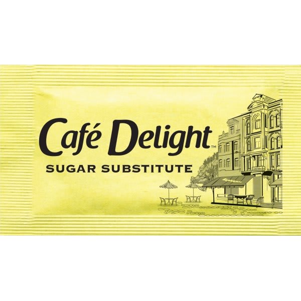 Diamond Crystal Cafe Delight Sugar Substitute Pink Packets Package Of