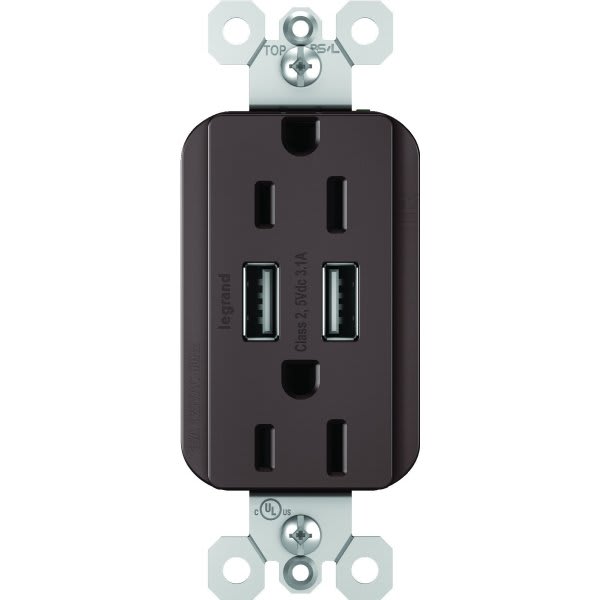 Maintenance Warehouse® 15 Amp Duplex Standard Wall Outlet (10Pack