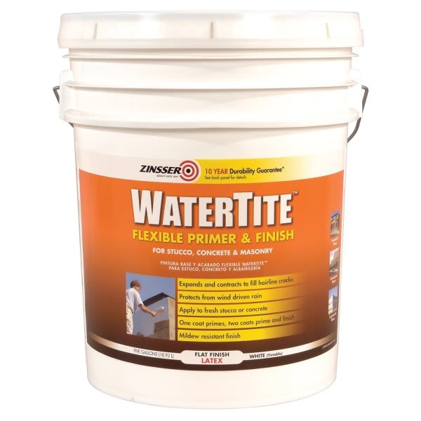 Zinsser® Watertite 5 Gal Flexible Primer And Finish Paint
