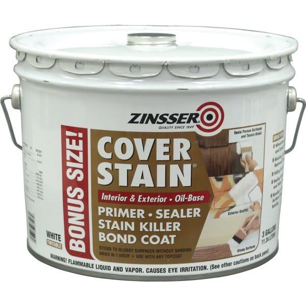 Zinsser 12 Oz Odor Killing Primer Spray Flat Clear HD Supply
