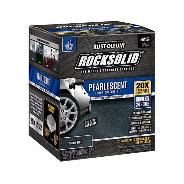 Rust-Oleum 80 Oz Pearlescent Smokey Blue Garage Floor Kit