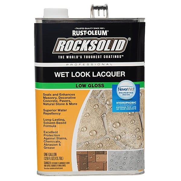 Rust-Oleum 128 Oz Wet Look Low-Gloss Lacquer Package Of 2