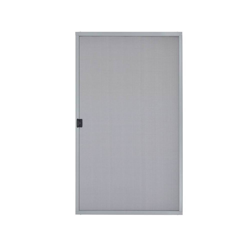 48 X 78 - 80 In Steel Sliding Screen Door (5-Pack) (Gray)