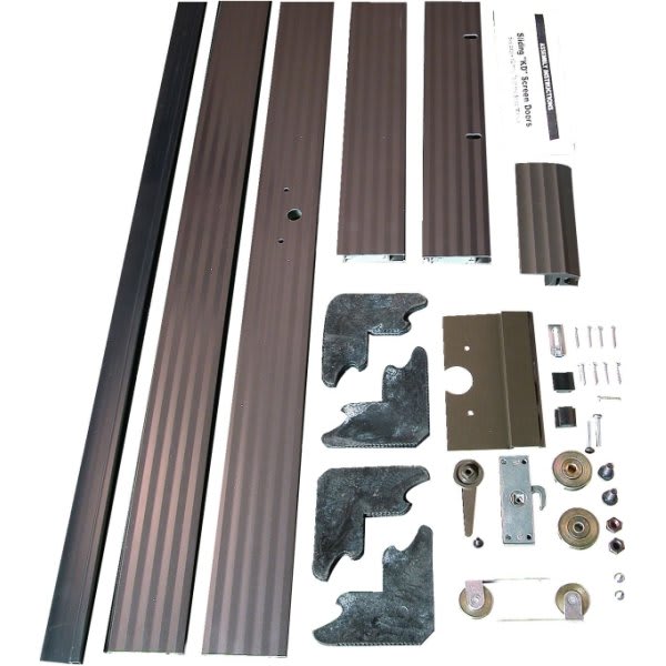 36 x 79 80 in Steel Hinged Screen Door Bravo (Gray) HD Supply