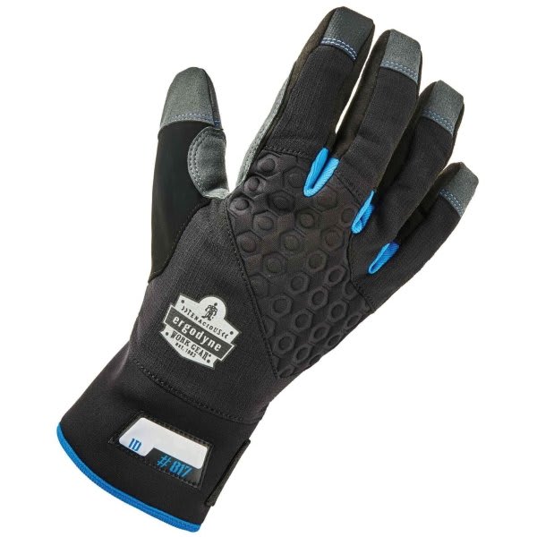 Ergodyne 817 M Black Reinforced Thermal Utility Gloves, Pair Of 1