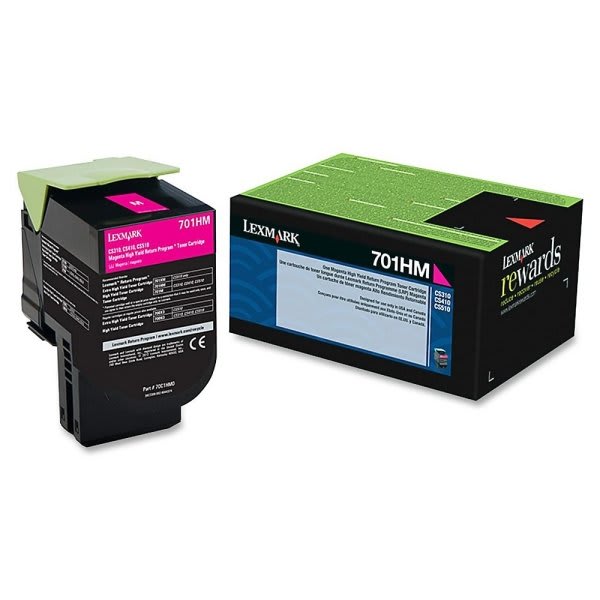 Lexmark™ 70C10M0 701M Standard Magenta Return Program ...