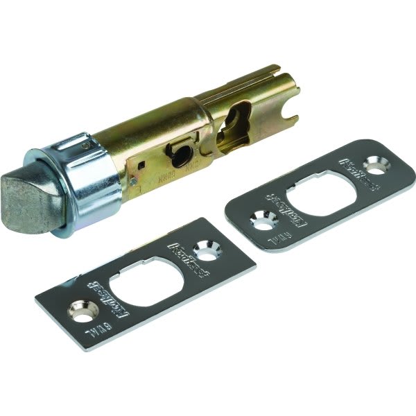 Kwikset Adjustable Deadlatch Brass HD Supply