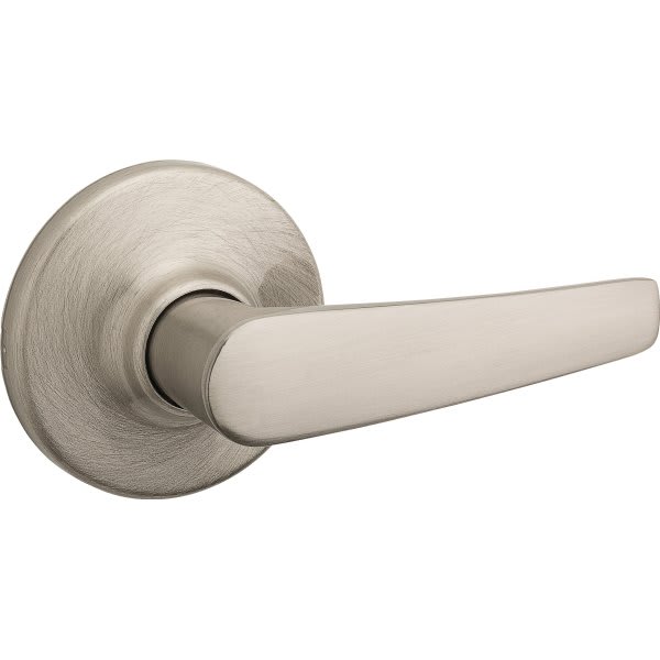Kwikset Delta Satin Nickel Hall/Closet Door Lever