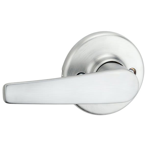 Kwikset Delta Satin Chrome Hall/Closet Passage Door Lever