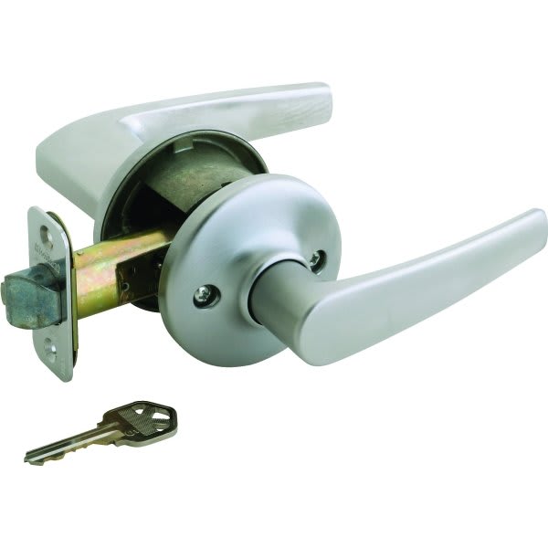 Kwikset / Kingston Lever / Storeroom Keyed Entry - SmarkKey / Satin Chrome / 781KNL 26D SMT