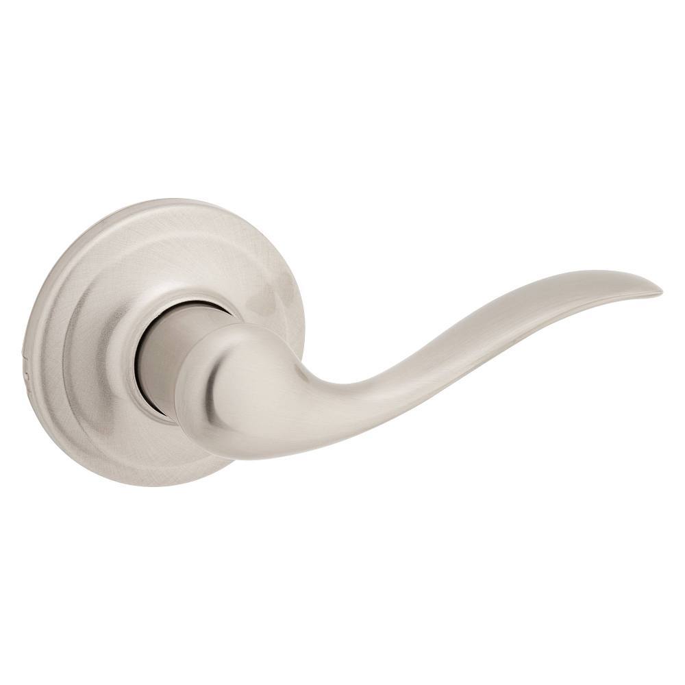 Kwikset Tustin Satin Nickel Hall/Closet Passage Door Lever