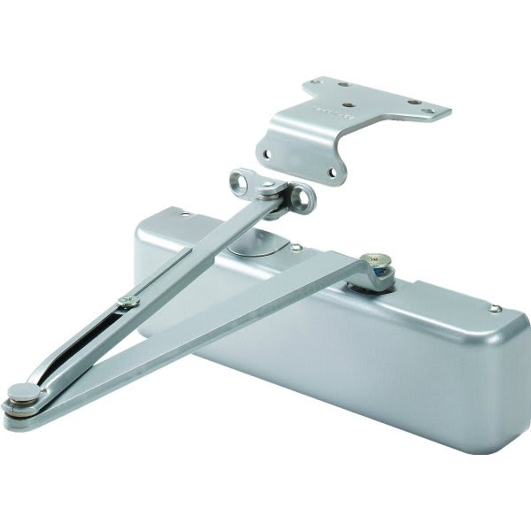 Shield Security® Size 4 HeavyDuty Hydraulic Door Closer, Aluminum HD
