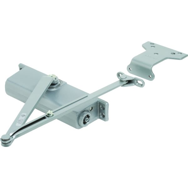 Shield Security® Size 4 HeavyDuty Hydraulic Door Closer, Aluminum HD