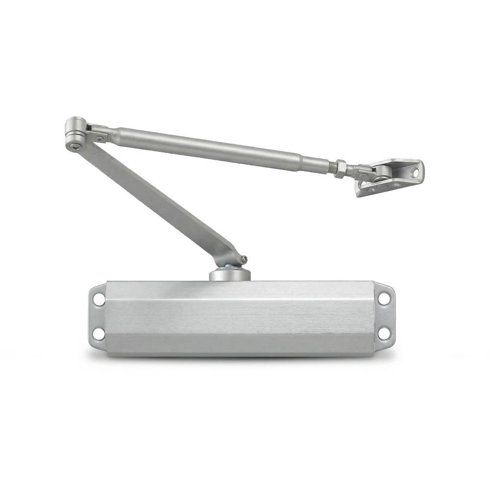 Shield Security® Light Commercial Door Closer Size 3, Aluminum