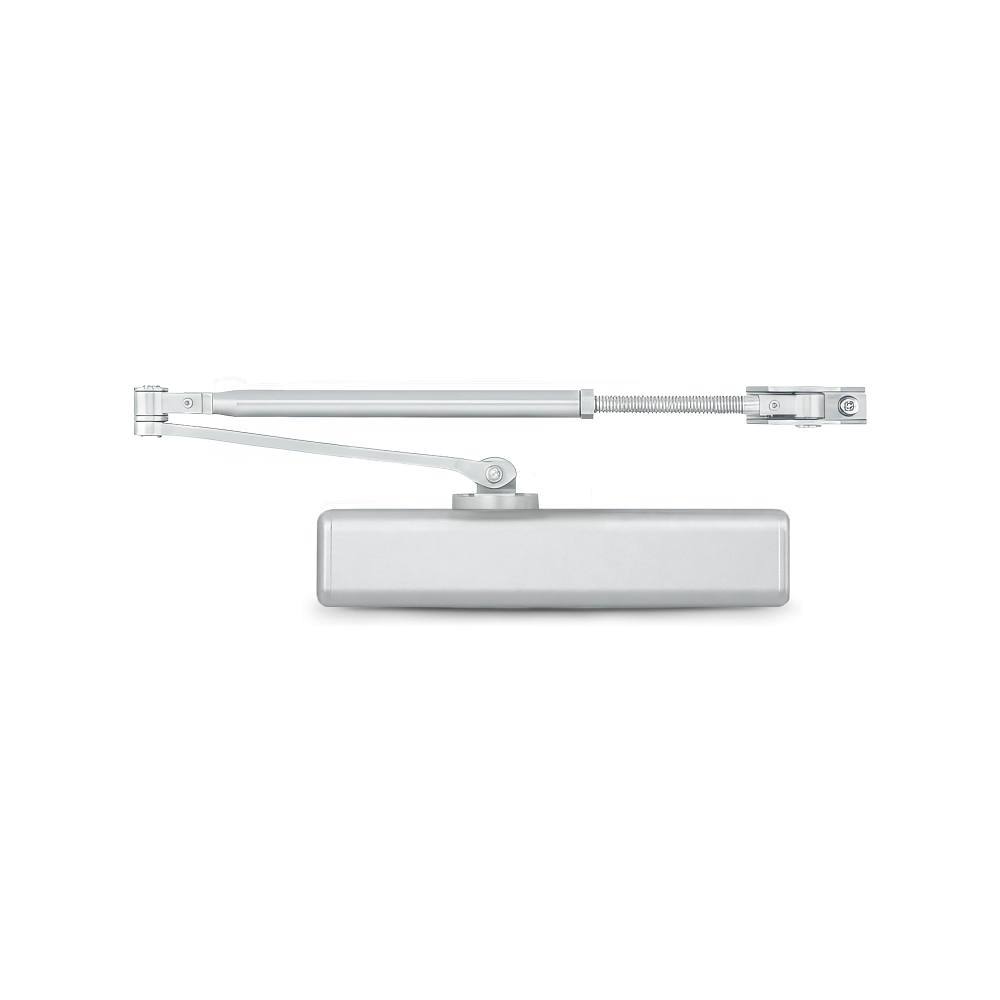 Shield Security® Size 2-6 Heavy-Duty Hydraulic Door Closer, Aluminum