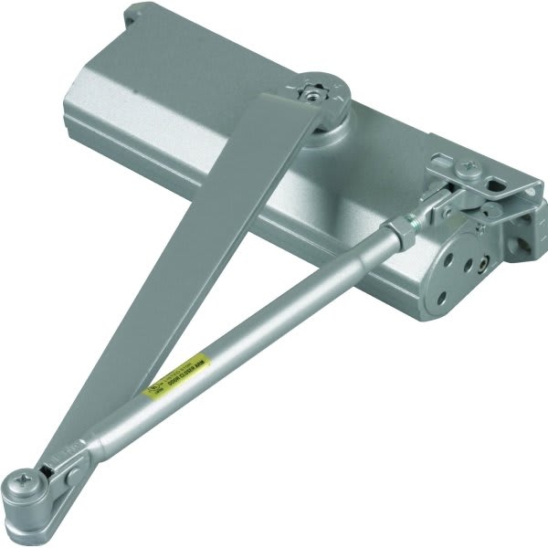Norton Heavy Duty Door Closer Size 4, Aluminum