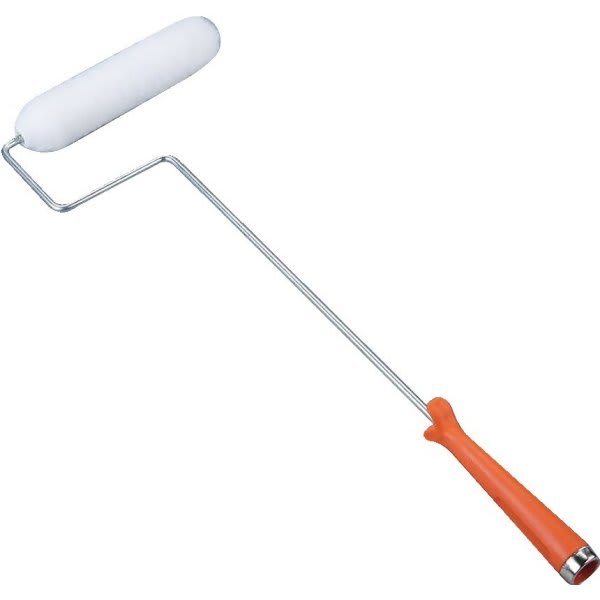 1/2" Nap 6-1/2" Tight Spot 22" Plastic Handle Paint Roller And Frame Combo