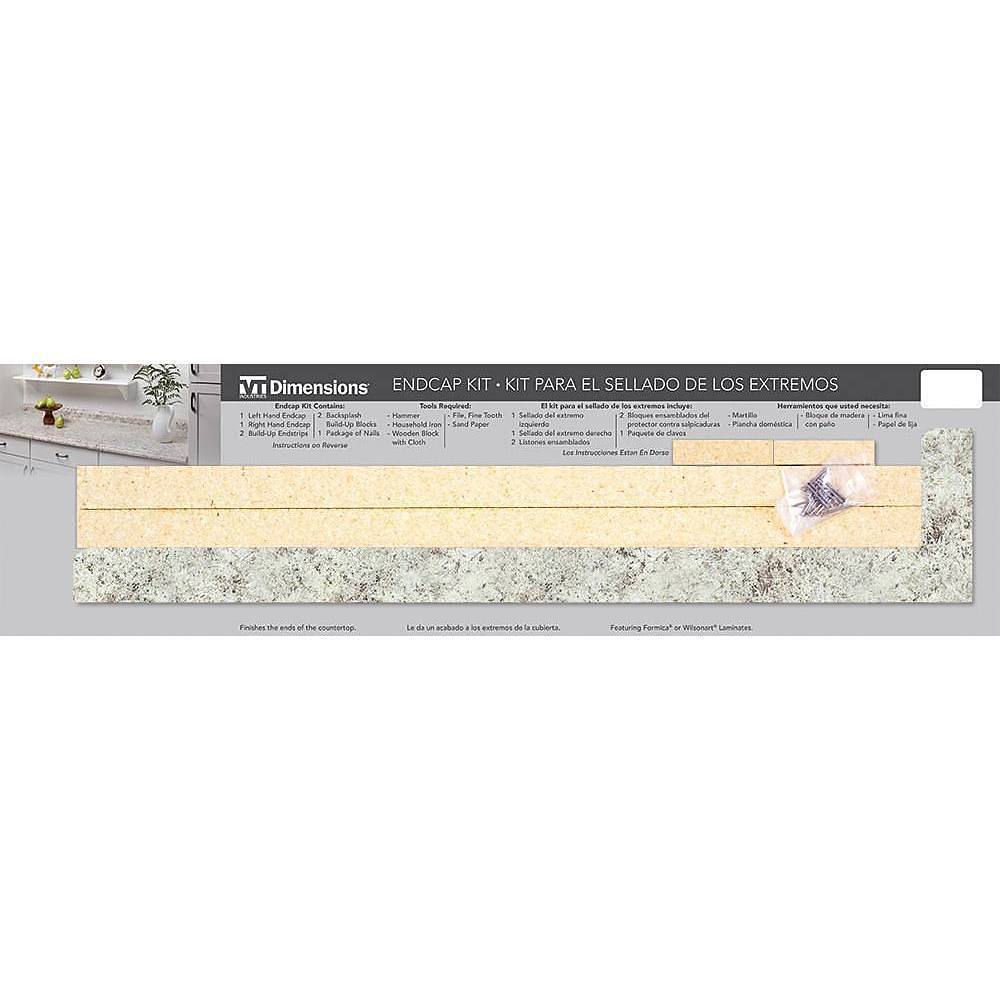 Vt Industries Rh Sqcut Glued Cap White Juparana 4931-38