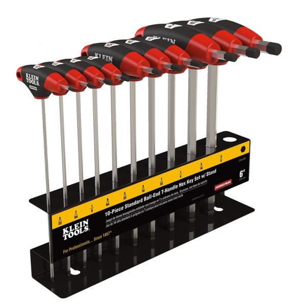 Klein Tools® 10Piece Sae THandle Set With Stand And Blade 6" HD Supply
