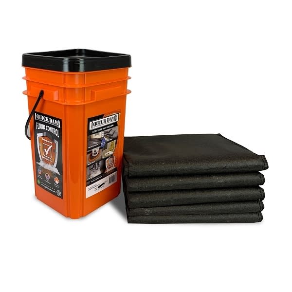 Quick Dam Grab & Go Jumbo Flood Bag Kit With 5 Jumbo Flood Bags