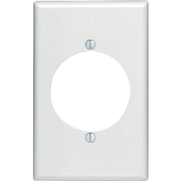 Leviton 1Gang Midway Catv Wall Plate, White HD Supply