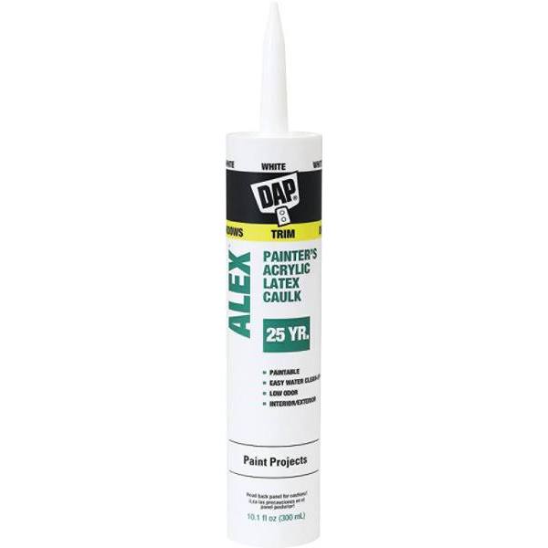 DAP Alex Painter'S 10.1 Oz White All-Purpose Acrylic Latex Caulk
