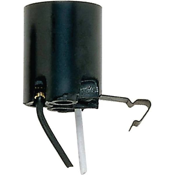 Satco 7 In Snap-In Socket Black 1/2 In Bracket Extension