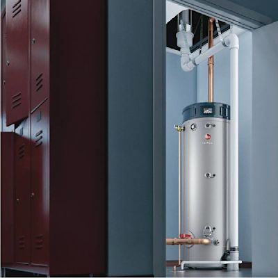Rheem Commercial Triton Heavy Duty High Efficiency 80 Gal. Tall 3-Year 130k BTU Ultra Low NOx Natural Gas Water Heater