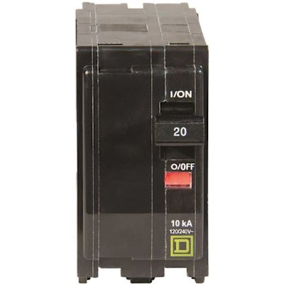 Square D QO 20 Amp 2-Pole Circuit Breaker(QO220CP)