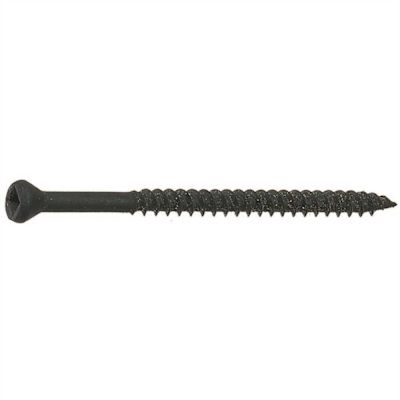 Grip-Rite #6 x 1-5/8 in. Phosphate Coated Square Drive Flat Undercut Trim Head Drywall Screws 1 lb. Box