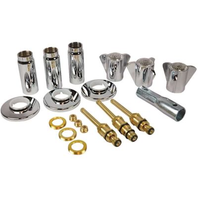 DANCO Tub/Shower 3-Handle Remodeling Trim Kit for Sayco in Chrome