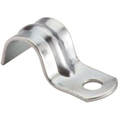 Halex 3/8 in. Flexible Metal Conduit (FMC) 1-Hole Conduit Straps (10-Pack)