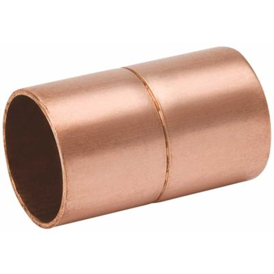 Mueller Streamline 1/8 in. Copper Coupling with Stop