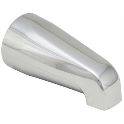 Proplus Bathtub Spout with Adjustable Slide Connector in Chrome