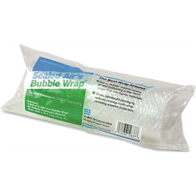 Anle Paper/Sealed Air Corp. BUBBLE WRAP CUSHIONING MATERIAL, 3/16" THICK, 12" X 10FT